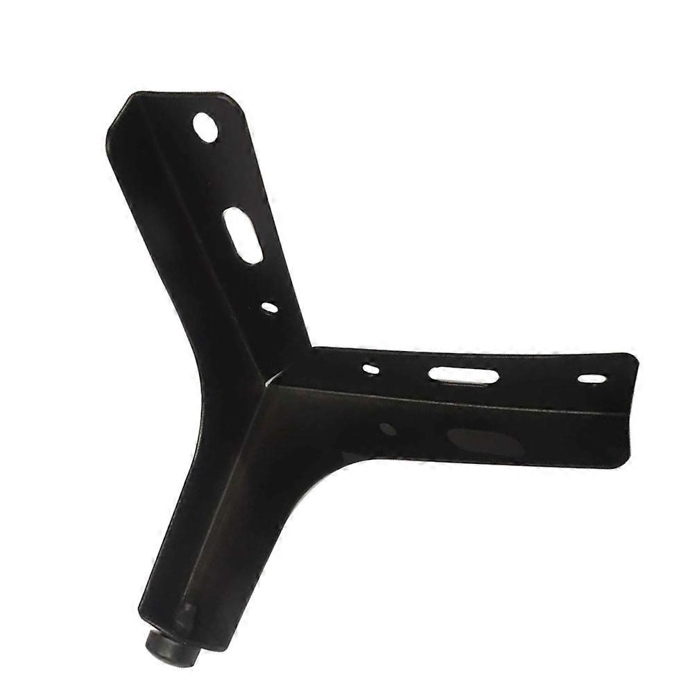 Iron Furniture Leg With Support Function For Sofa And Bed In Black Color Featuring Simple Design 1Pc