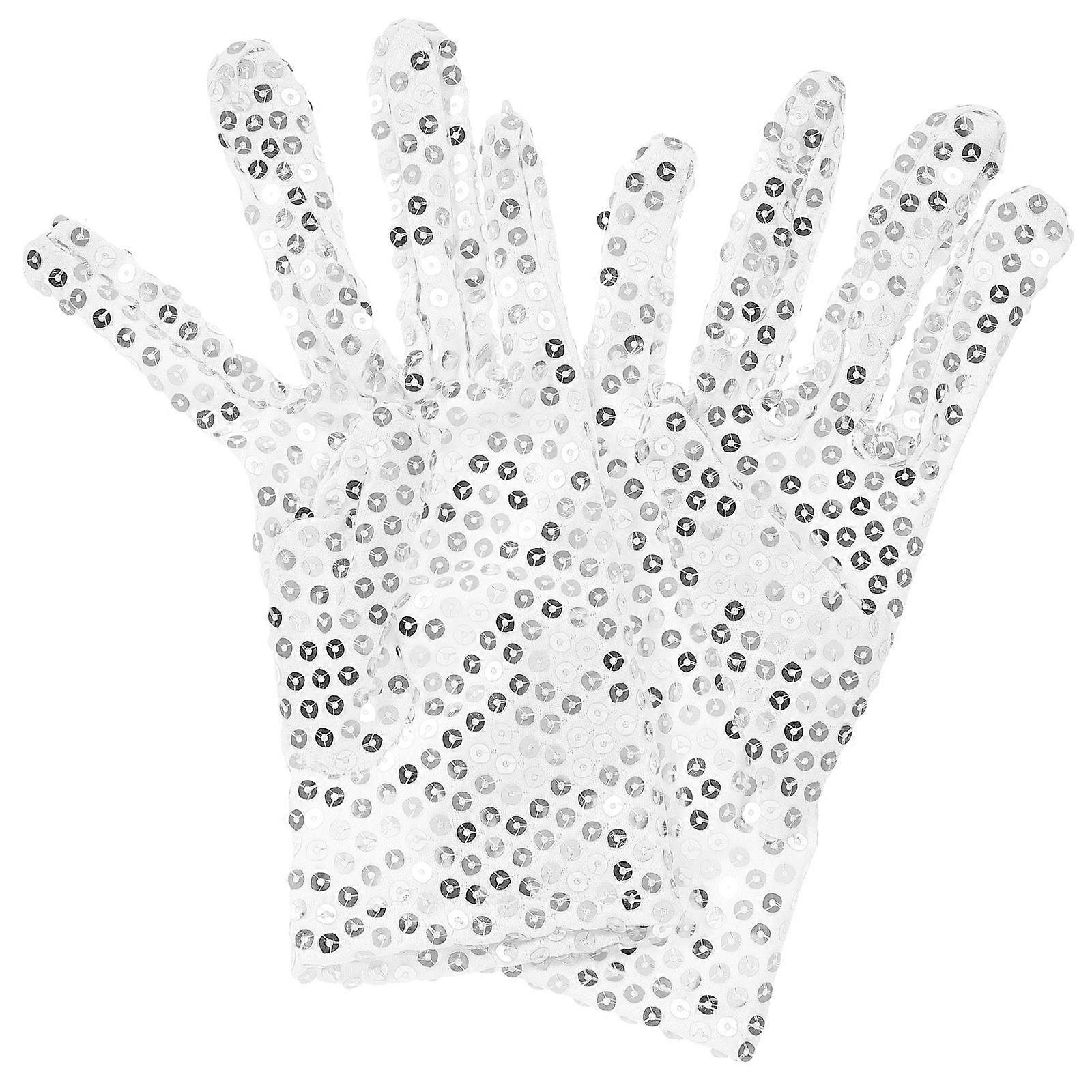 Glitter Sequin Gloves for Adults – Perfect for Costume Parties, Dance Performances, and Festivals with Comfortable Material and Unique Design