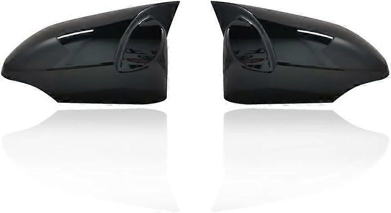 Rear View Mirror Caps for Toyota Avalon Venza Corolla CHR, Car Exterior Left/Right Side Mirror Housing Frame Rear View Shell Frame, 2 Pieces, Black.