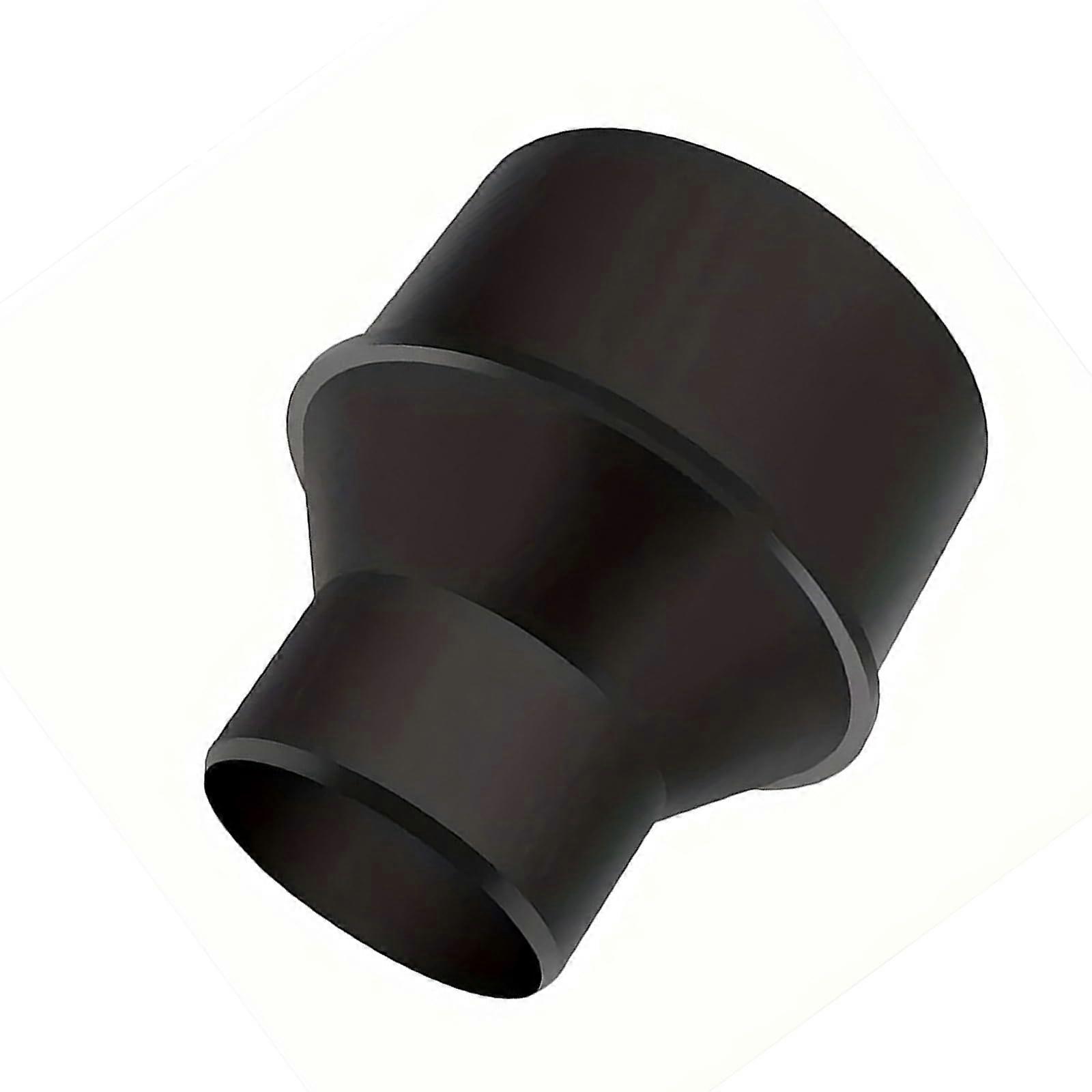 4 Inch To 2-1/2 Inch Dust Hose Adapter For Effective Workshop Debris Control - Plastic Reducer Connector