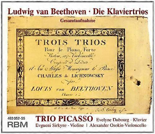 Beethoven - Piano Trios  [COMPACT DISCS] USA import