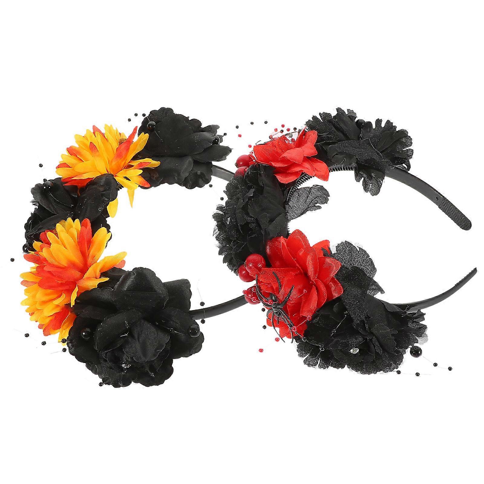 Fashionable Halloween Hair Bands, Adjustable Headbands for Festive Gatherings and Fun