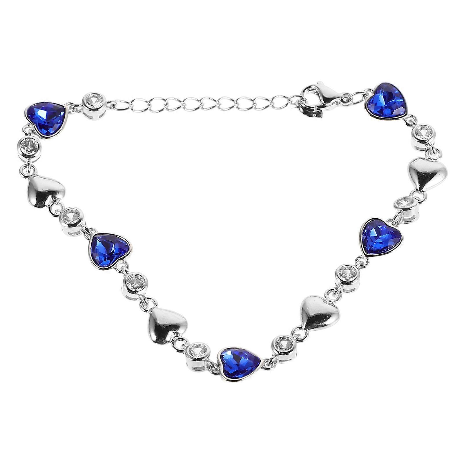 Affectionate Heart Bracelet, Adjustable Chain, Thoughtful Gifting Idea