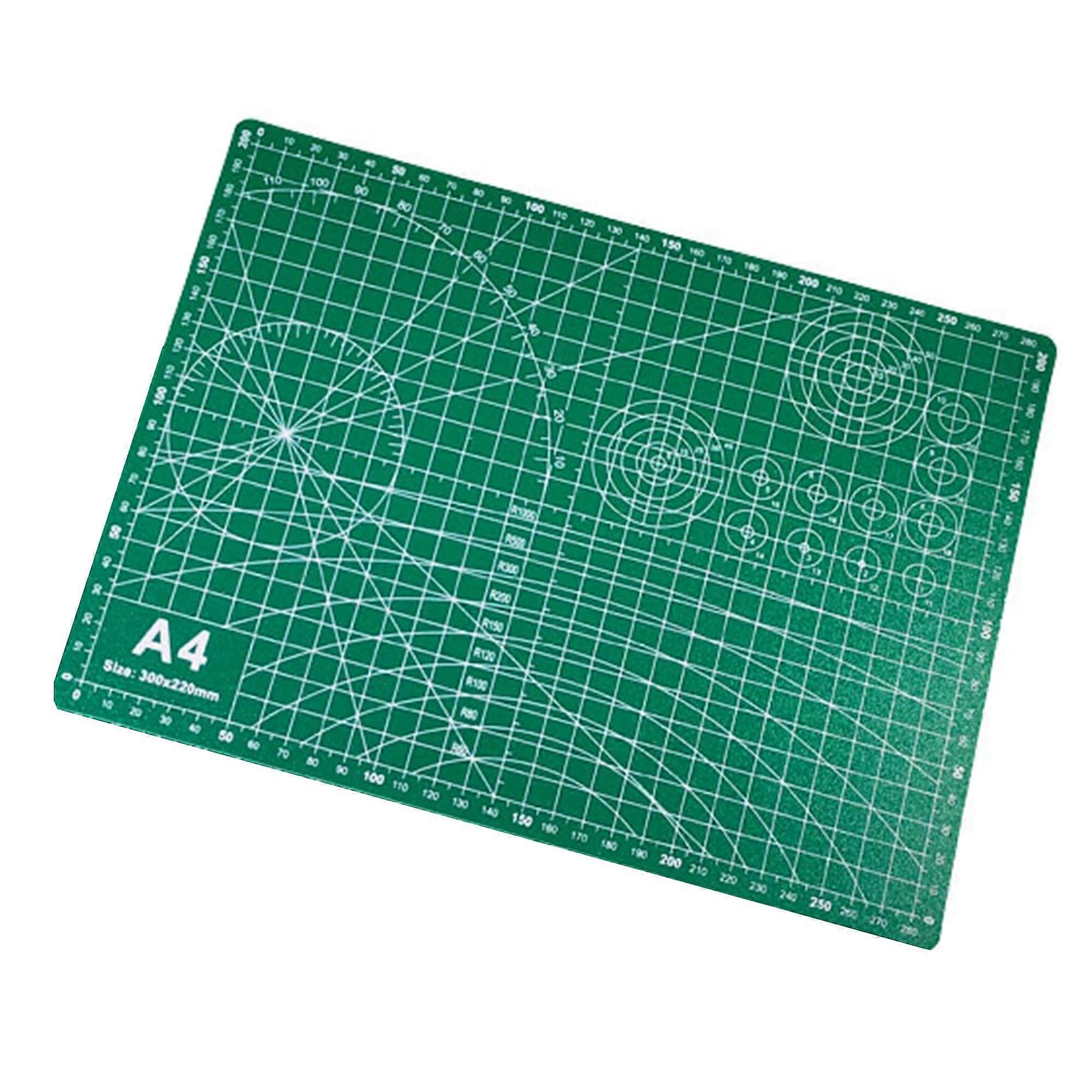 Self Healing Sewing Mat A4 30x22cm Double Sided Flexible 5-Layer Non-Slip Cutting Mat for Quilting and Crafting