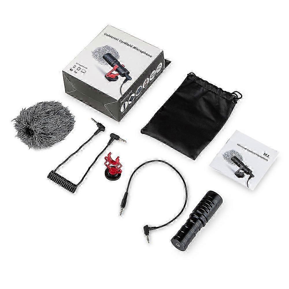 Microfone Shotgun Universal VXR10 para Câmera