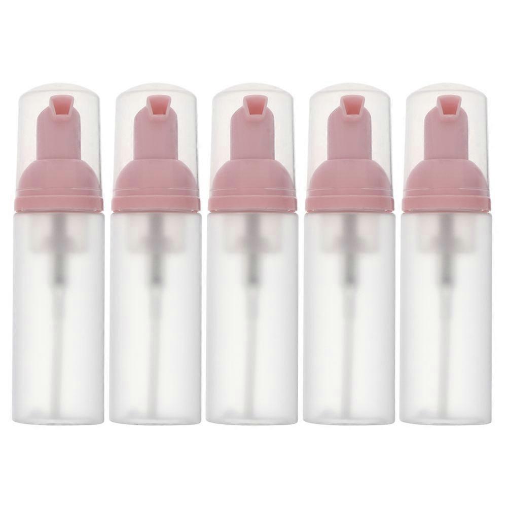 5Pcs Small Bubble Bottles For Producing Mousse Bubbles Perfect For Home Use And Traveling With Durable, Stylish Design