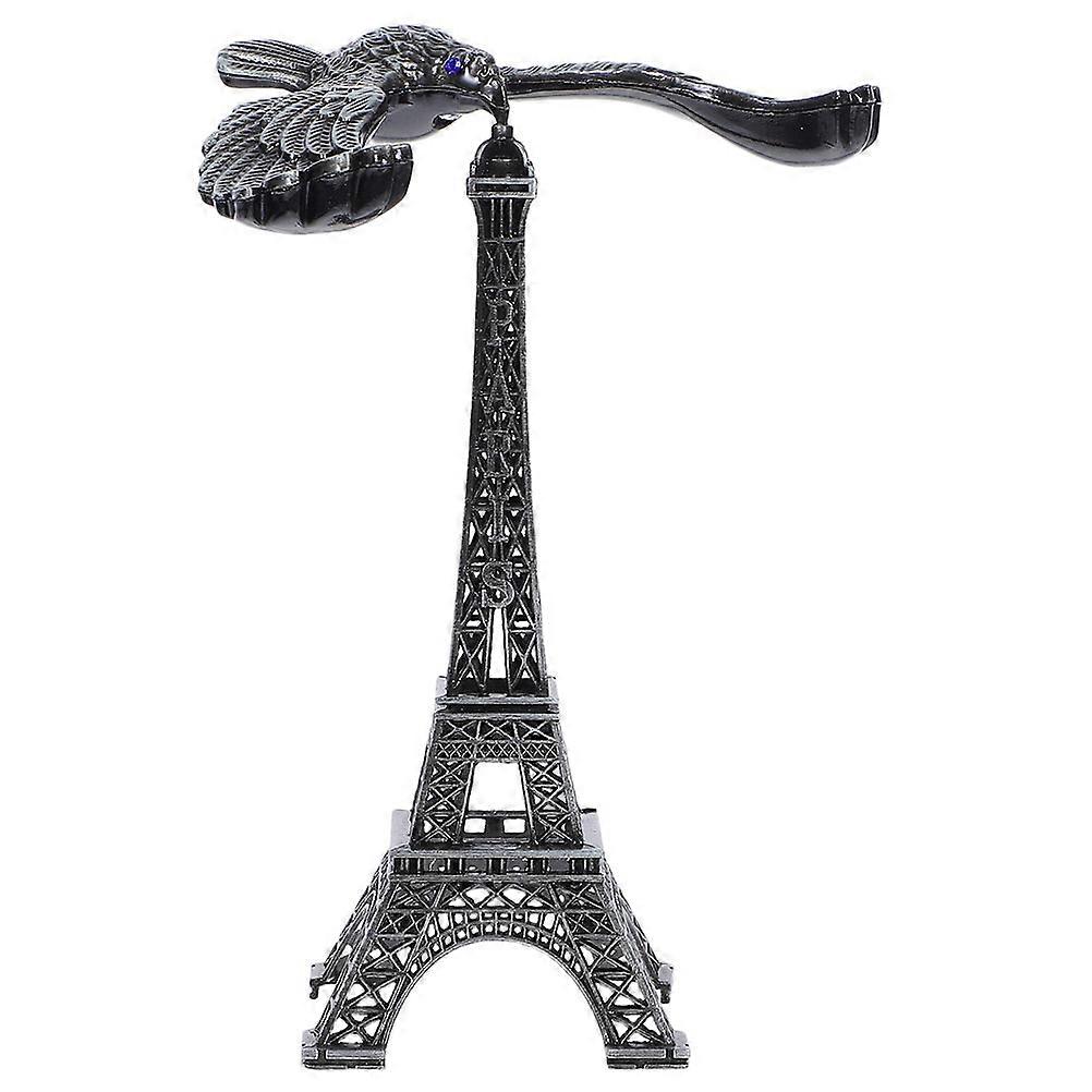 Retro Eiffel Tower Model Decorative Sculpture For Home Office And Study Room 12.50X10.50X4.00CM 1 Piece