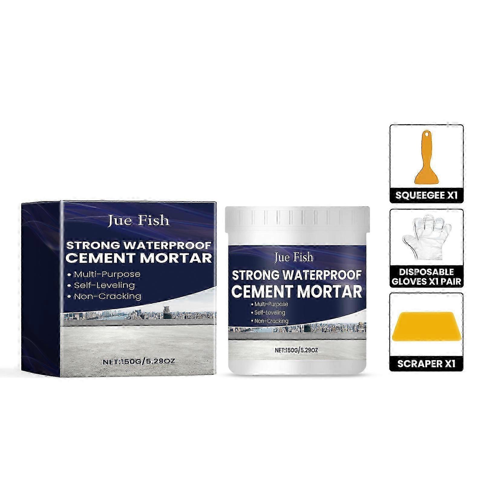 Premium Waterproof Cement Mortar for Wall & Floor Repair | Easy to Use, Fast Drying, Impact-Resistant, Moisture & Water Seepage Protection for Indoor