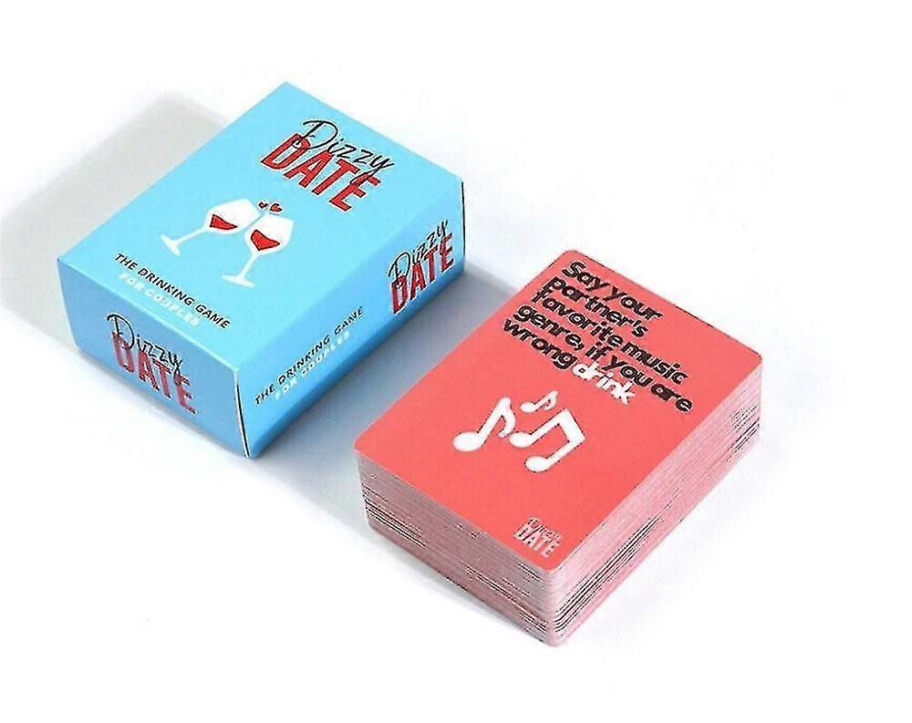 Dizzy Date Card Game - 100 Cards for Couples Night Out, Gift Idea
