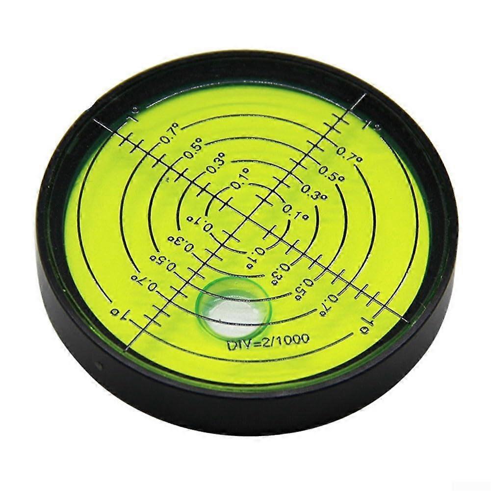 Horizontal bubble level tool, 1 piece metal for precision spirit level, size 60 x 10 mm (W)