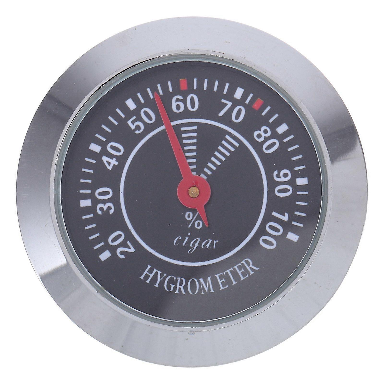 Analog Hygrometer For Cigar Humidor Cigar Hygrometer Round Mechanical Hygrometer
