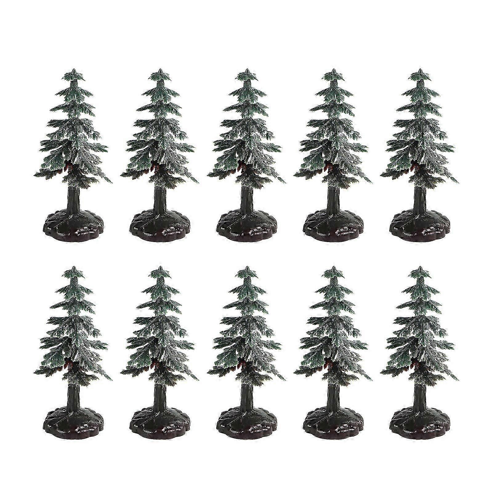 Miniature Christmas Tree High Simulation Artificial Christmas Tree Model Birthday Cake Orn