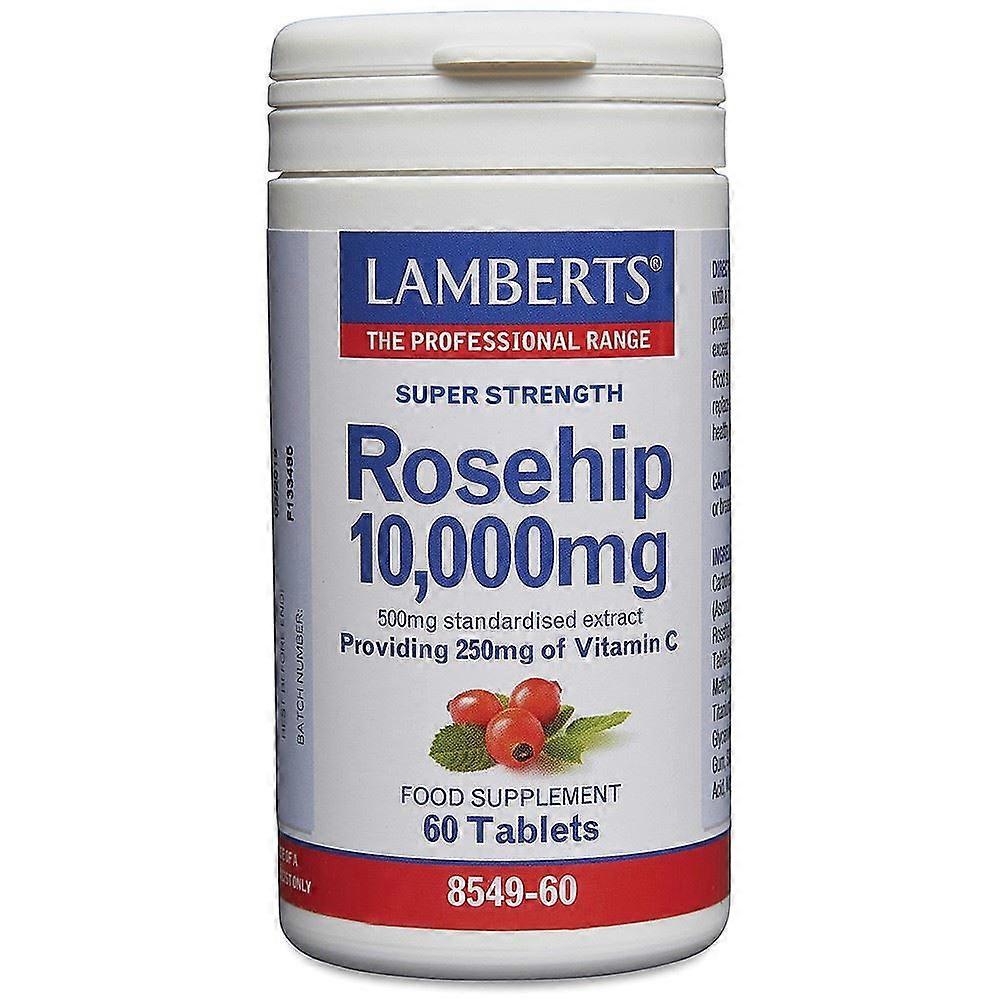 Lamberts Rosehip 10000mg 60 tablets - 2 Pack
