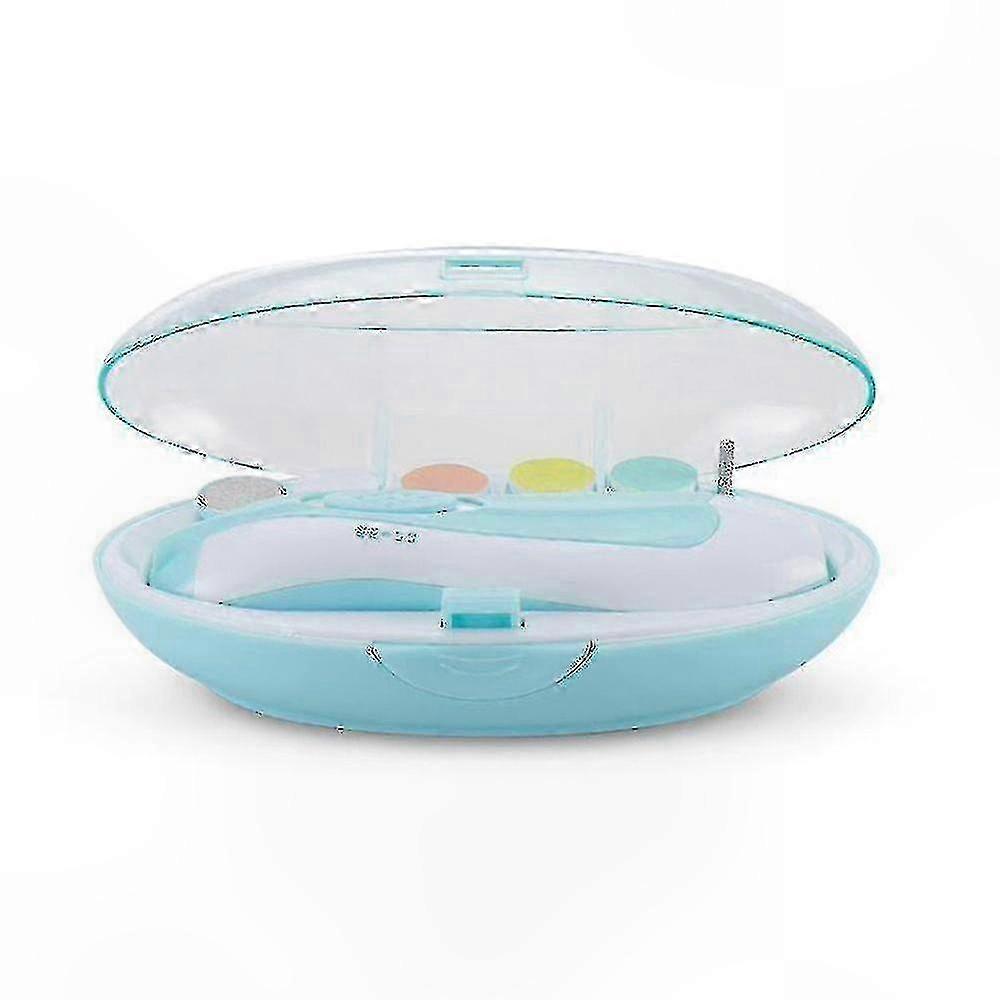 6-in-1 Electric Nail Care Kit for Baby and Toddler Safety Trimming Clippers Set with Filing Function Portable Design for Home and Travel Use