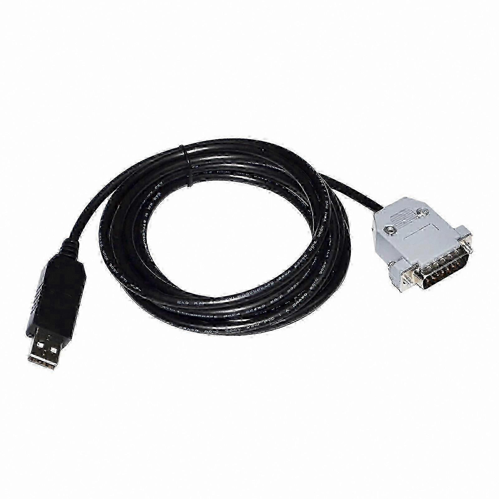 1.8M USB to D-SUB 15 Pin DB15 Male RS232 Serial Adapter Cable for Compatible Devices