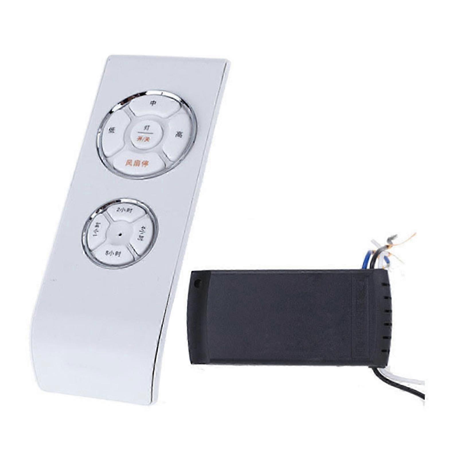 Universal Ceiling Fan Light Remote Control Kit with Timer Wireless Receiver Home Tool