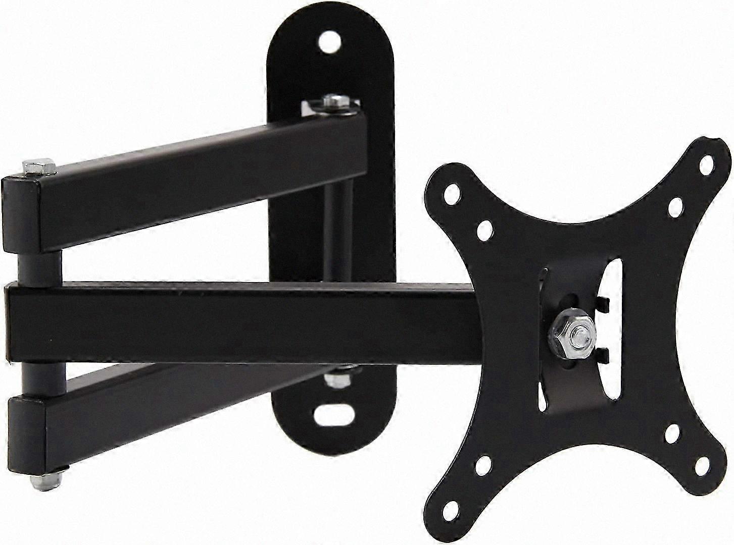 Adjustable TV Wall Mount for 10-27 Inch Screens with Swivel and Tilt Functions