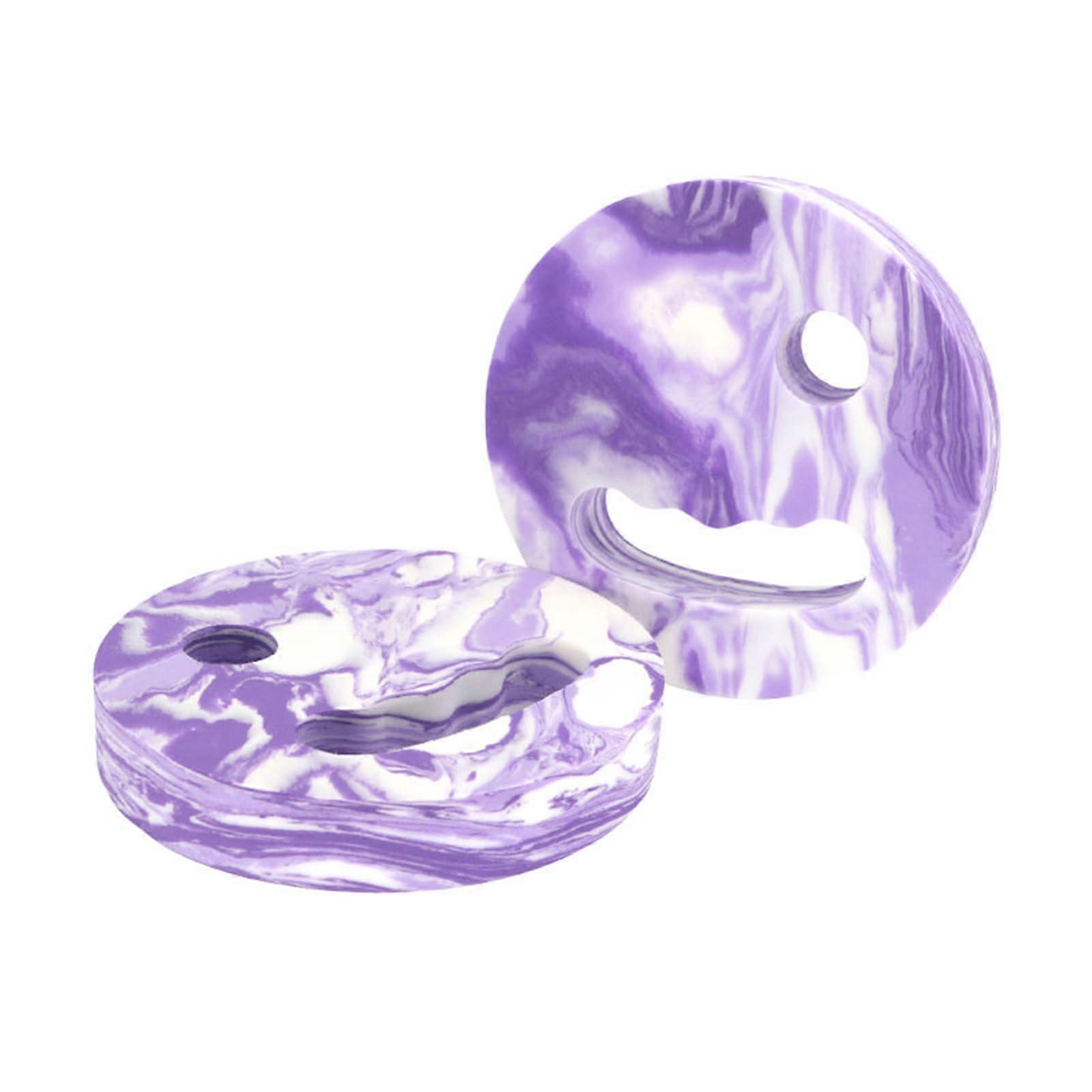 Swimming Kickboard Handheld Floating Plate Pool Training Tool For Beginners Adults Kids Camouflage Purple