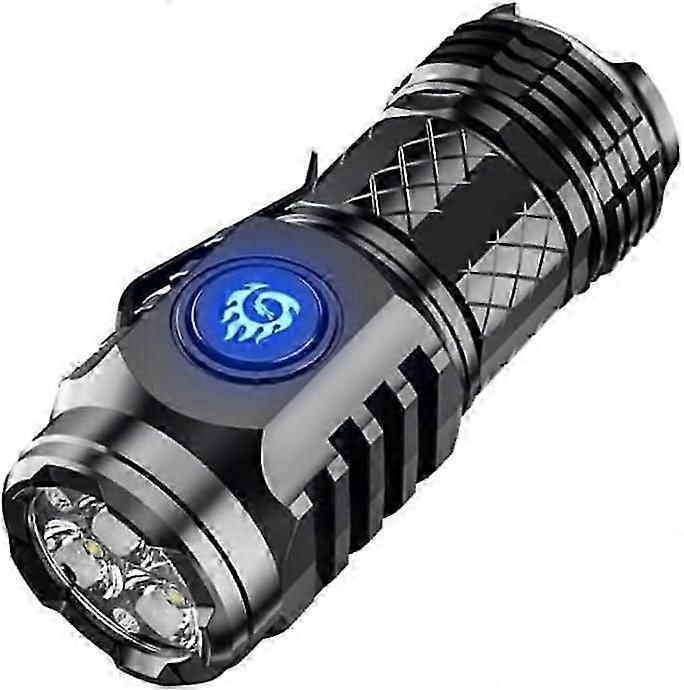 Flash super strong flashlight, LED flashlight, mini flashlight, adjustable brightness