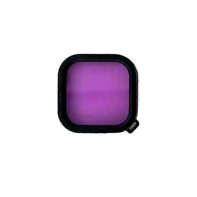 Action Camera GoPro Waterproof Case Filter For GoPro Hero 11 10 9 Diving Filter Red Purple Light Purple Three-color Filter