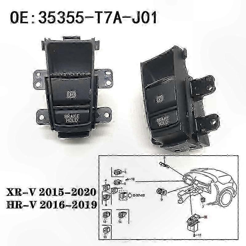 Brake Switch Compatible with HR-V XRV XR-V and VEZEL Vehicles