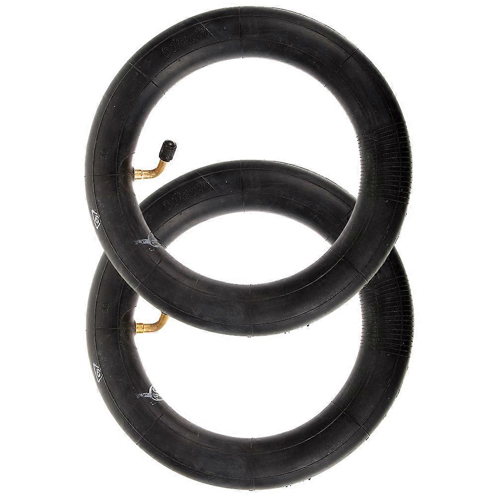 Durable Shockproof Inner Tube for Electric Scooter with Excellent Seal Performance Black Rubber 2pcs