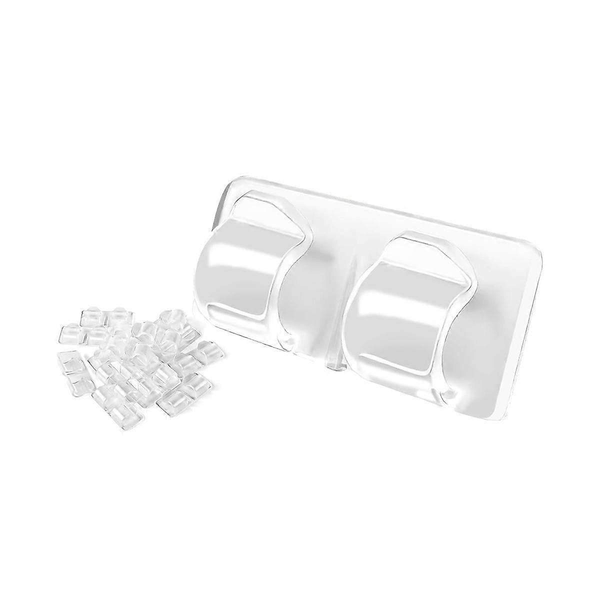 60 Pcs Hooks for Outdoor String Lights Clips, Heavy Duty String Light Hooks Clips Waterproof UV-Res