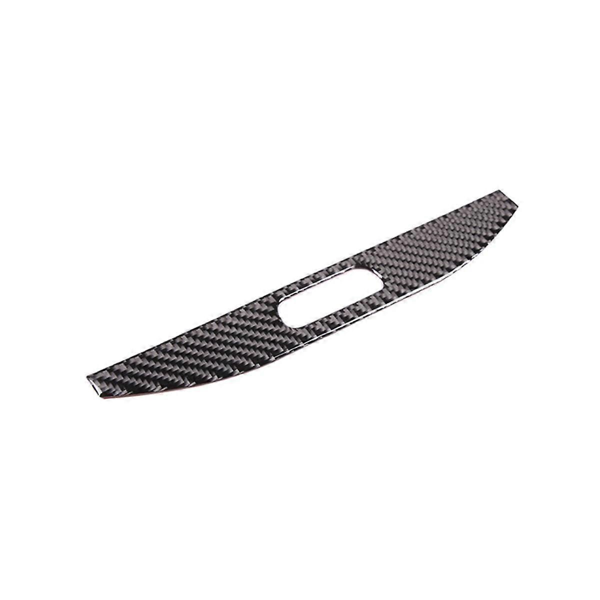 For - C-Class W206 2022 2023 Soft Carbon Fiber Car Armrest Panel Switch Cover Trim Sticker Accessor