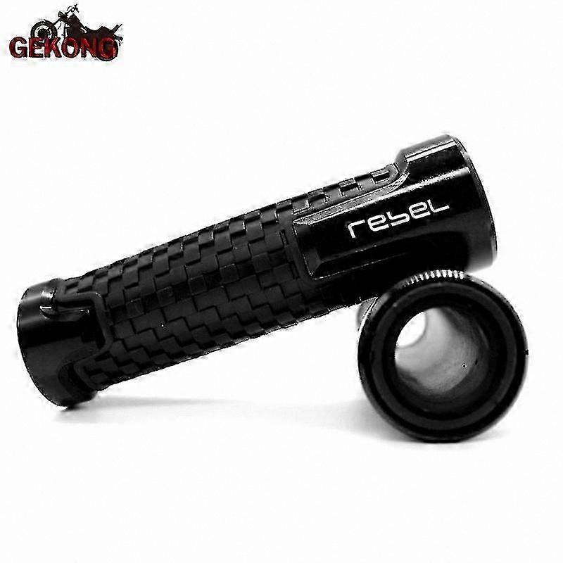 Motorcycle Rubber Handlebar Grips with Hand Guard for 7/8" Bars