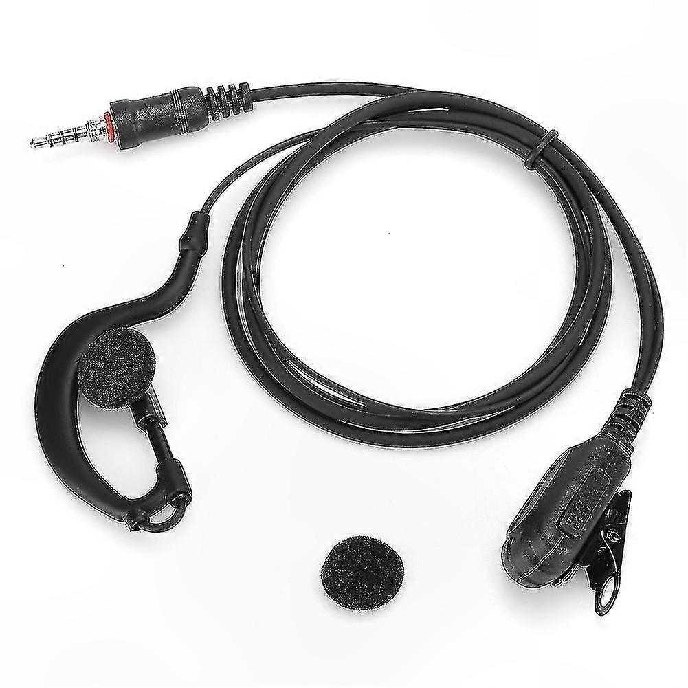 Waterproof Ear Hook Headset for Two-Way Radios, Compatible with ICOM IC M33/M25/M34 Models