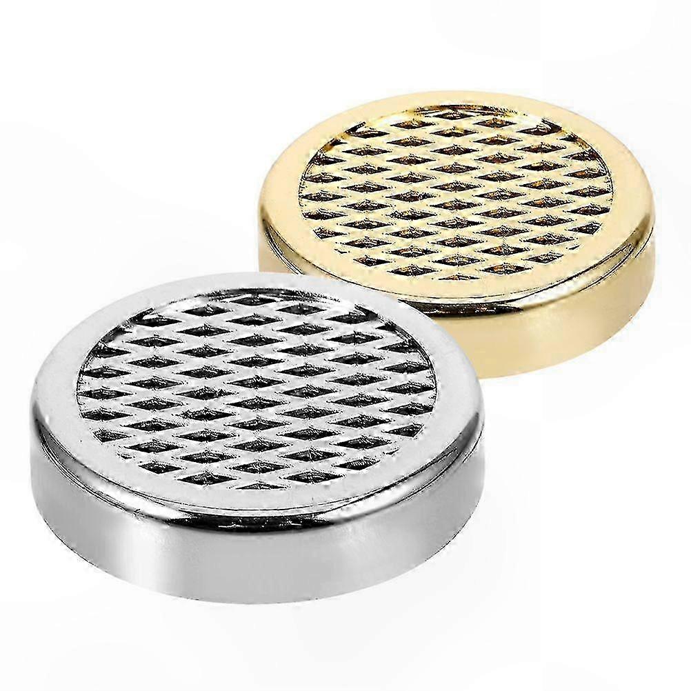 Portable Humidity Maintenance Solution with 2pcs Round Cigar Humidifiers for Storage Cases