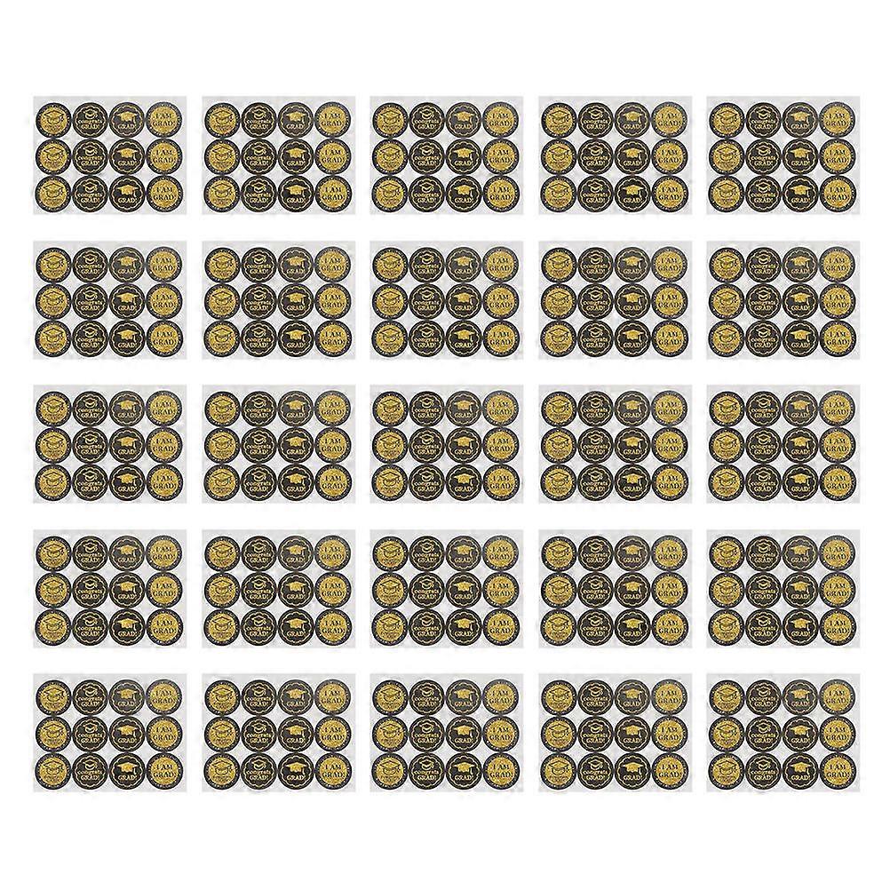 Graduation Theme Label Adhesive Seal Decal Graduation Sheets