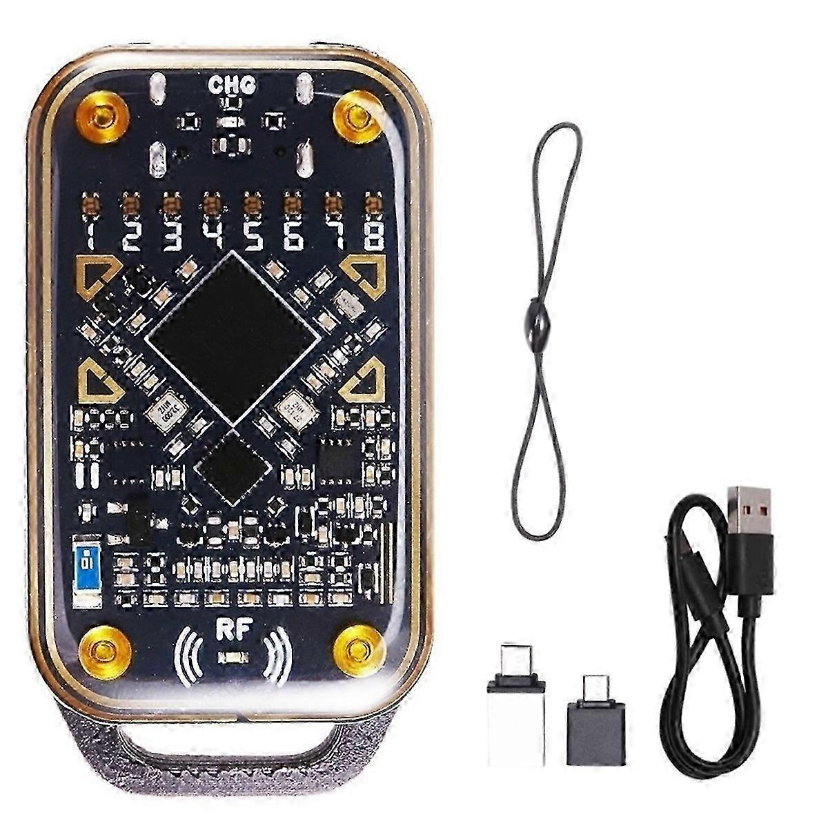 Chameleon Ultra Smart Card Emulator with RFID Smart Chip Reader - ID IC at 125Khz & 13.56Mhz - NFC Card Decode for Secure Data Transmission