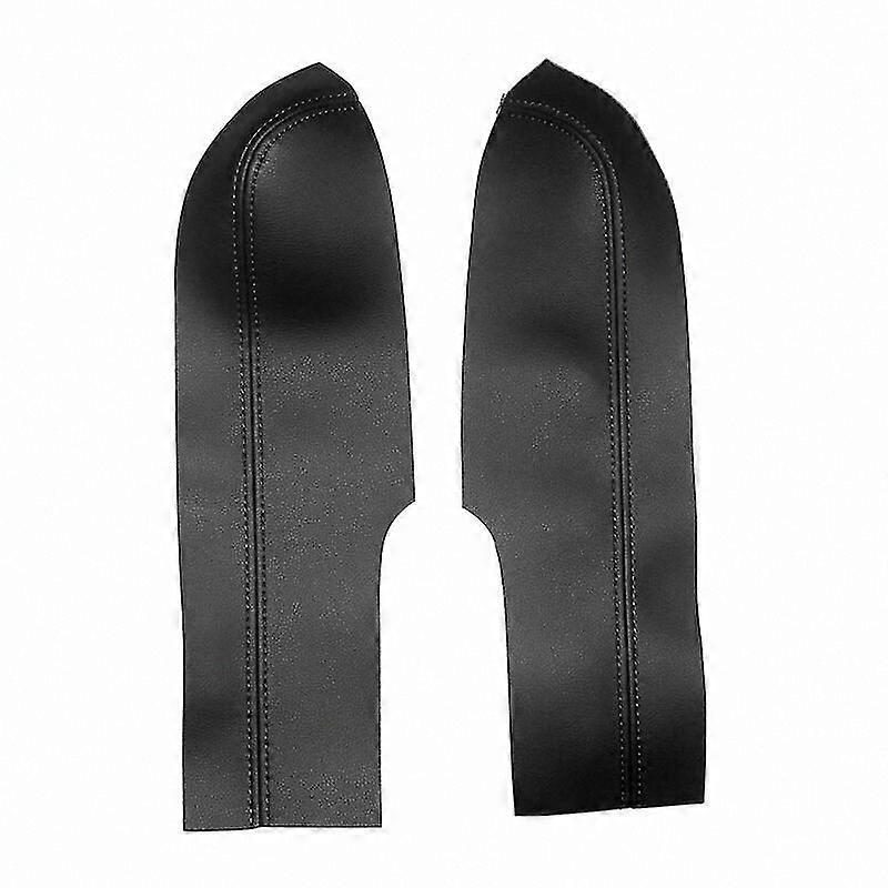 Front 2pcs Microfiber Leather Armrest Panel Cover Trim for Sedan 2006-2011 Compatibility with Multiple Models