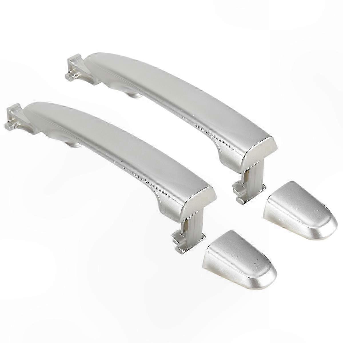 Exterior Rear Sliding Door Handles Compatible with Sienna 2004-2010, LH+RH Replacement Components