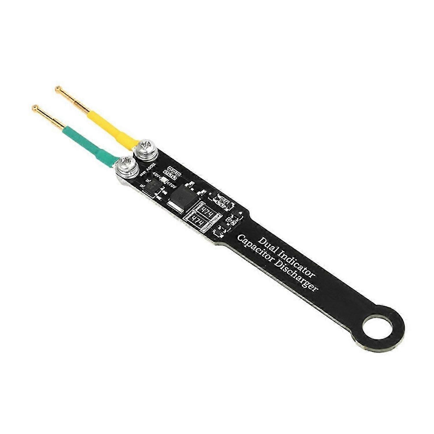 Capacitor Discharge Pen AC/DC Switch Power Supply Repair Discharge Maintenance Tool with Dual LED