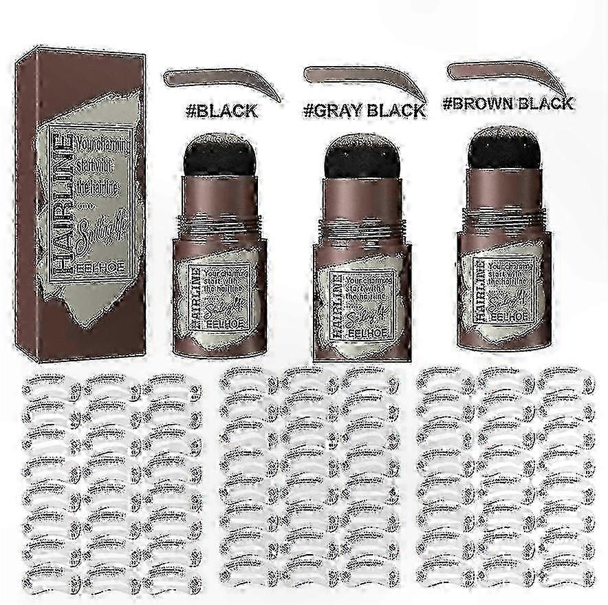 Hairline Repair Kit with Natural Brow Cake and Lazy Imprint Solution