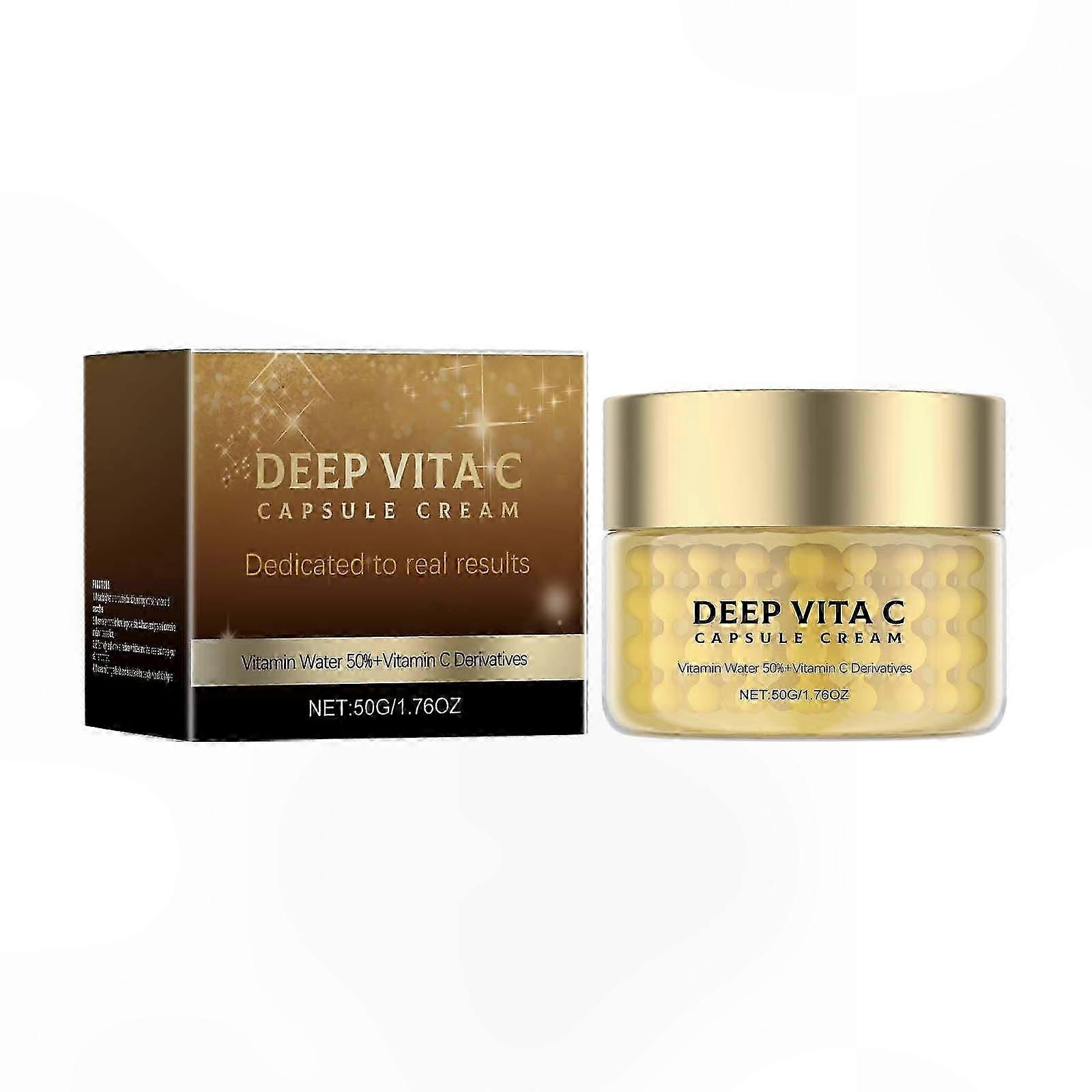 Vitamin C Anti-Wrinkle Hydrating Cream 50ml for Smooth Skin Care Routine