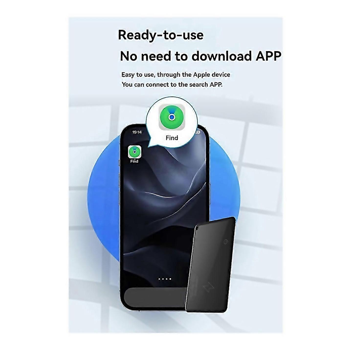 For Gps Locator Smart Card Tracking Location Wallet Tracker Card Works