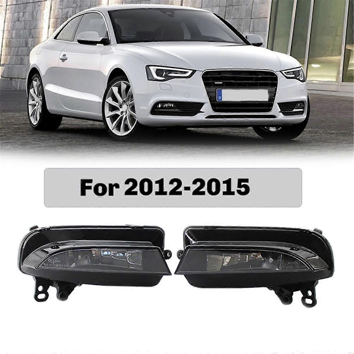 1Pair Front Bumper Lower Fog Light Lamp for A5 2012-2015