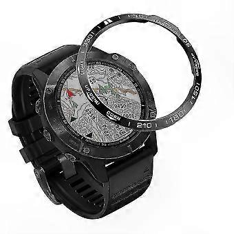 Vervangende roestvrijstalen lunette voor multisport GPS-horloges (compatibel met type B-modellen)