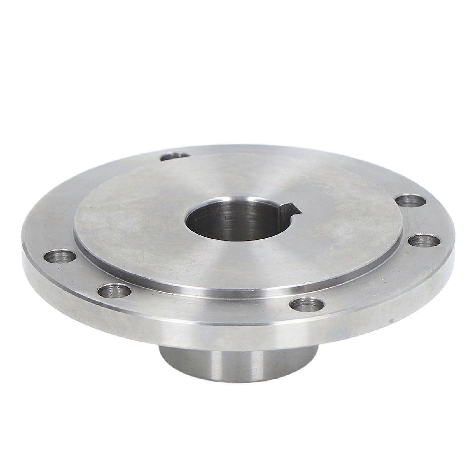 125mm Lathe Flange High Manganese Steel Chuck Connection Flange for K11125 K12125 K72125 30mm / 1.2in