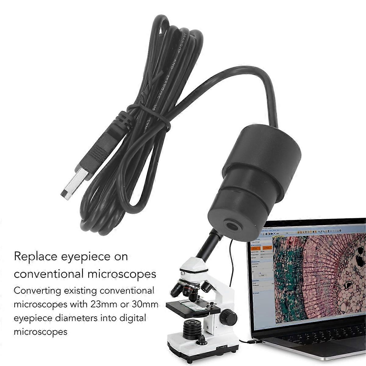 Electronic Eyepiece 2MP Digital USB Microscope Camera Imager for Science Education Classroom USB Microscope Imager