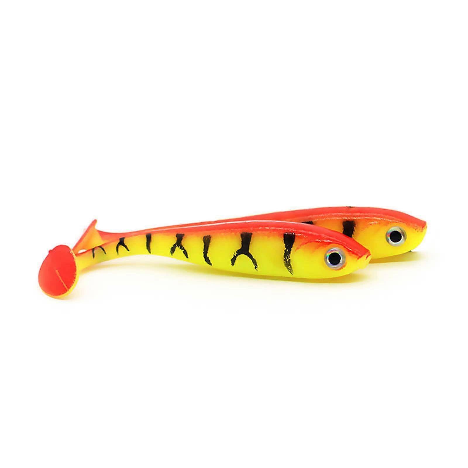 Bait FivePiece TTail Soft Bait Set Mino Bait 7 cm 2.1 g Fake Bait For Fish One Size