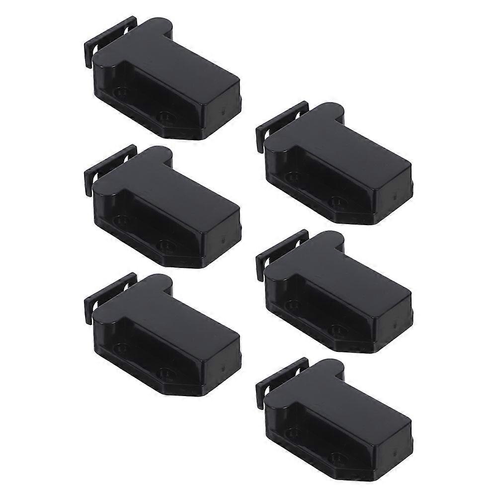 Rebound Catch Lock Push Latch for Cabinet Door Hardware 12Pcs