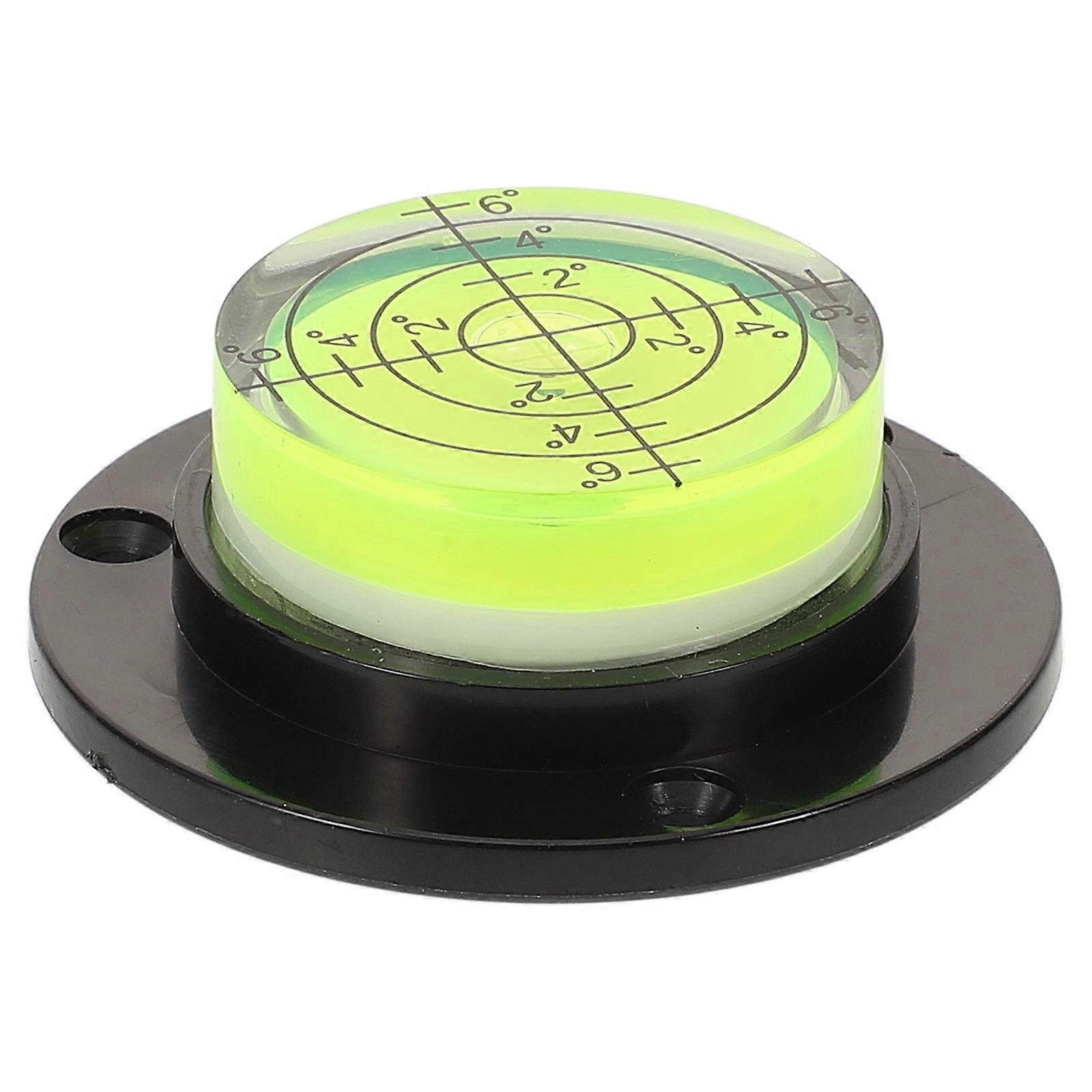 4Pcs Mini Bubble Level Tool For DIY Installation And Construction Circular Shape Stable Placement