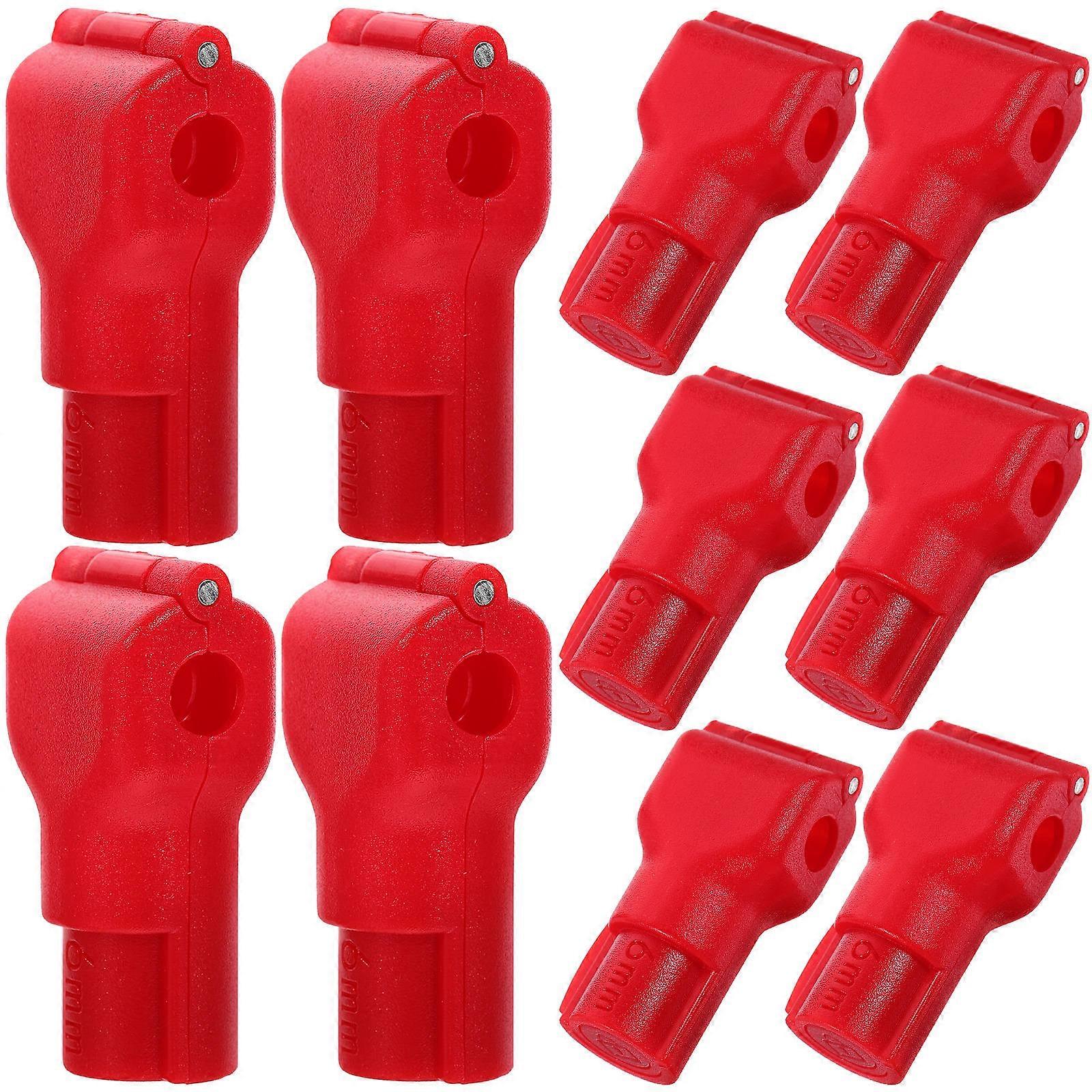 Hook Lock for Anti-Theft Use on Shelves 10Pcs Plastic Hooks
