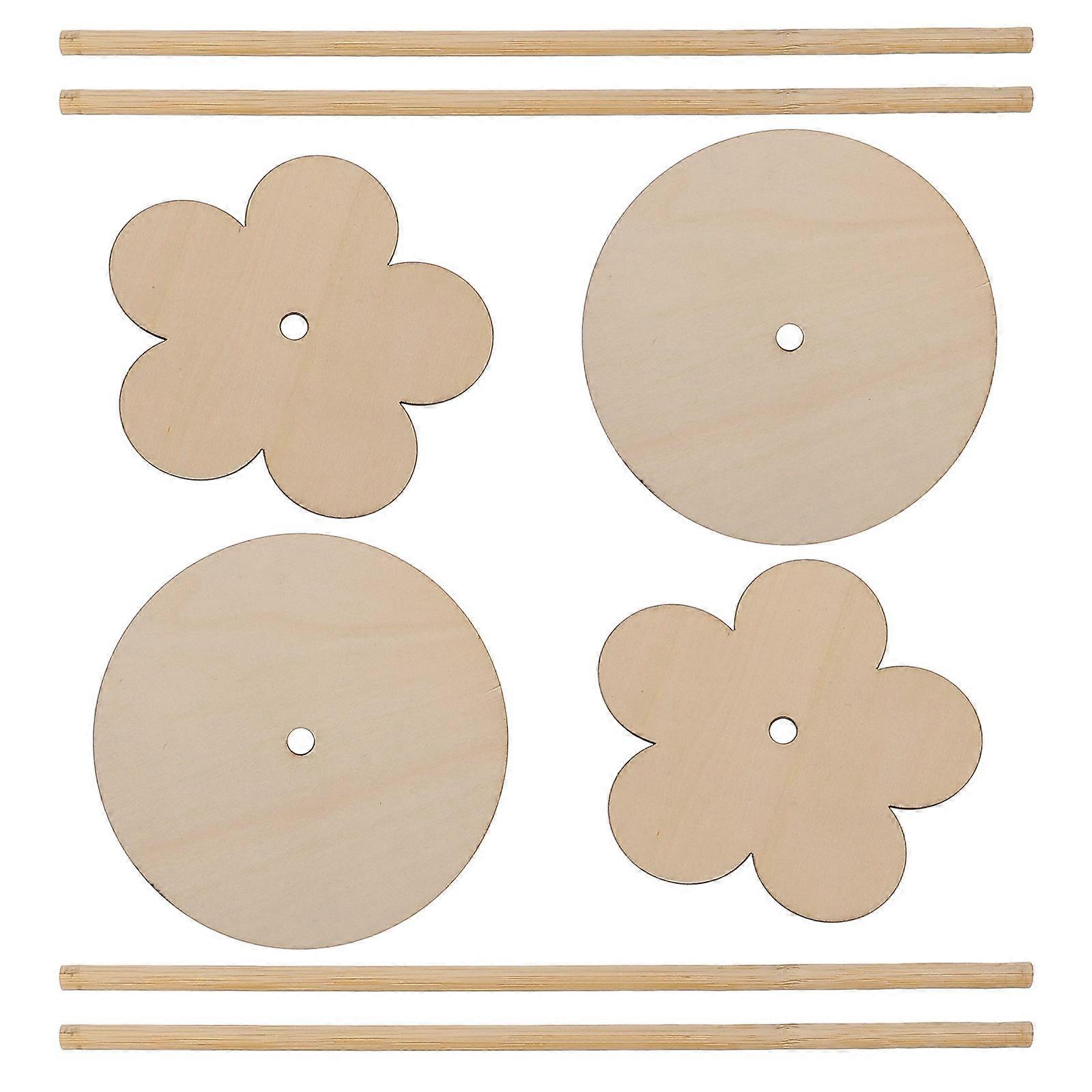 Wooden Donut Holder for Display with 8Sets for Dessert Table Events