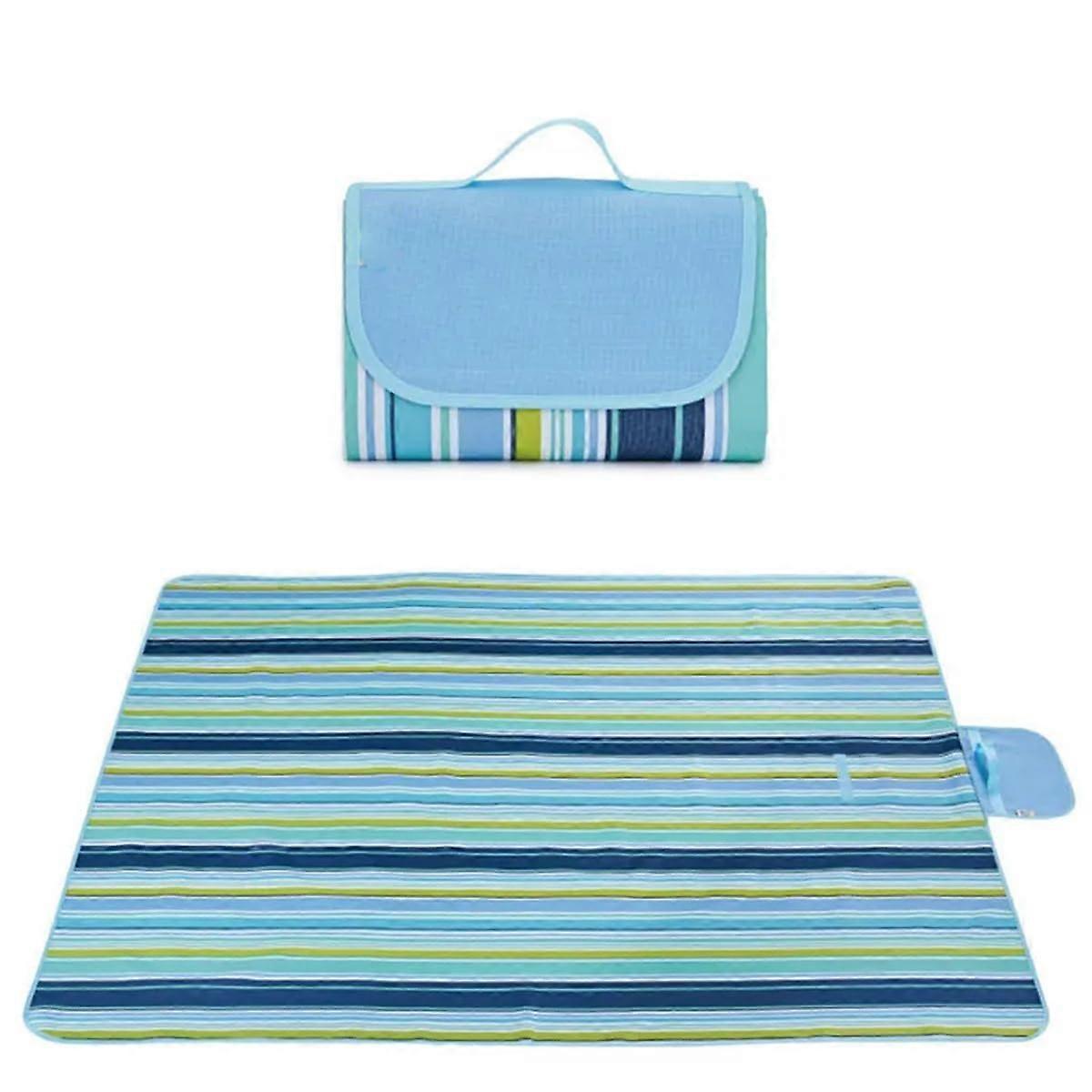 Portable Waterproof Cloth Outdoor Picnic Mat Foldable MoistureProof Mat Model D 200x200 Cm