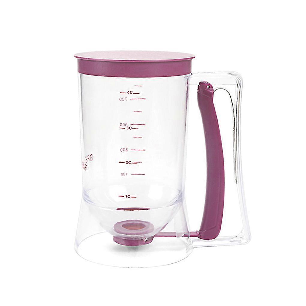 Manual Batter Dispenser Storable Control Measuring Label Plastic Baking Cupcake Tool Accessories Mixer